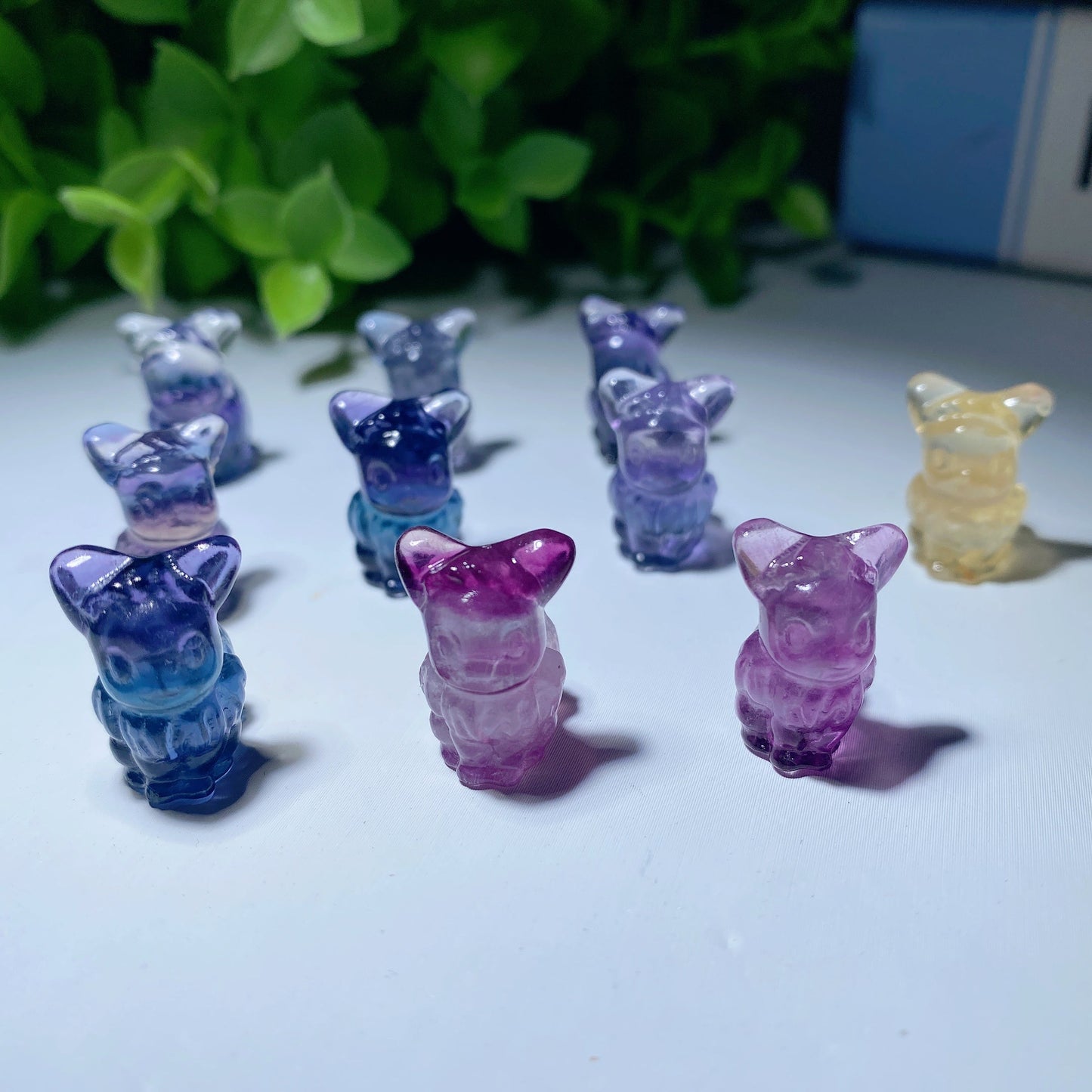 Mixed Fluorite Mini Cartoon Charactor Bulk Wholesale