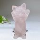 3.8" Crystal Cat Carving Crystal Healing Bulk Wholesale