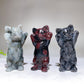 3.8" Crystal Cat Carving Crystal Healing Bulk Wholesale