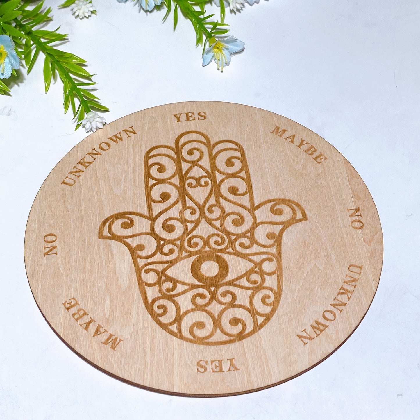 Wooden Pendulum  Divination Plate Crystal Healing Bulk Wholesale