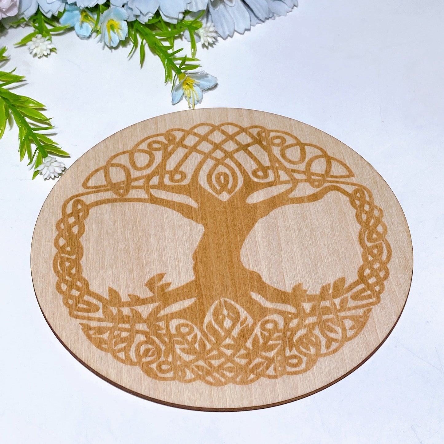 Wooden Pendulum  Divination Plate Crystal Healing Bulk Wholesale