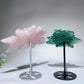 Rose Quartz Fluorite Peony Carving with Stand Crystal Healing Set Bulk Wholesale