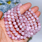 7mm UV Reactive Kunzite Bracelet Crystal Healing Bulk Wholesale