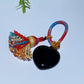 Crystal Heart with Rope Tassels Key Chain Crystal Healing Bulk Wholesale