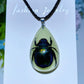 Adjustable Luminous Drop Shape Necklace with Insect Crystal Healing Bulk Wholesale