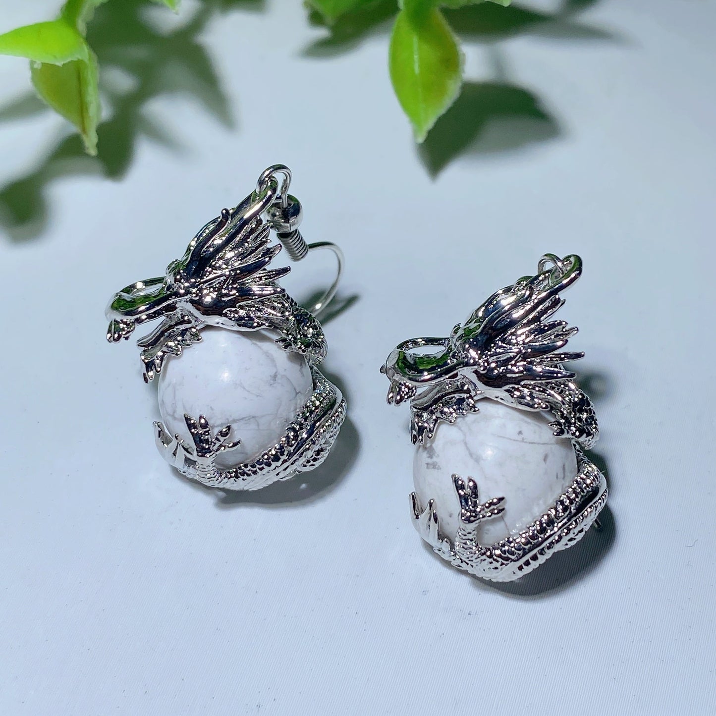 Mixed Crystal Dragon Earrings Bulk Wholesale