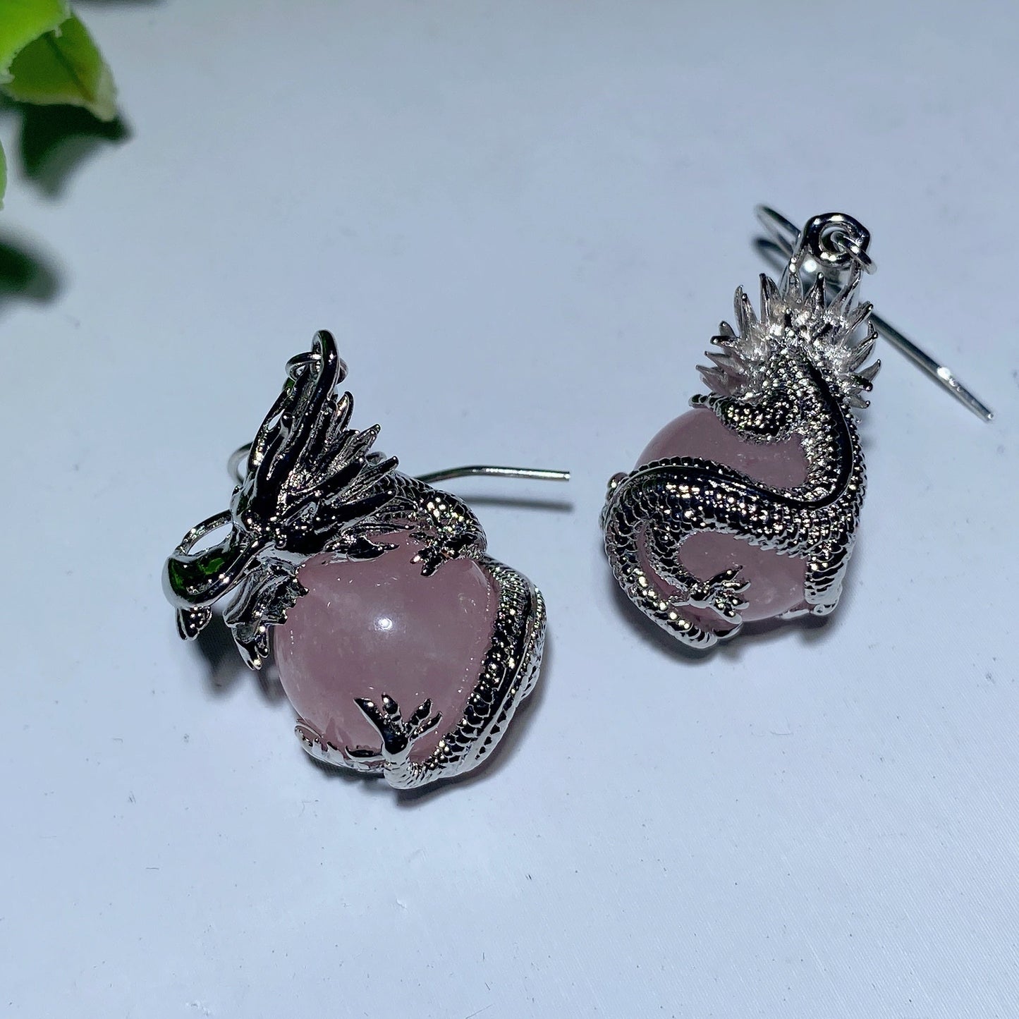 Mixed Crystal Dragon Earrings Bulk Wholesale