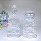 Selenite Guanyin Buddha Carving Crystal Healing Bulk Wholesale