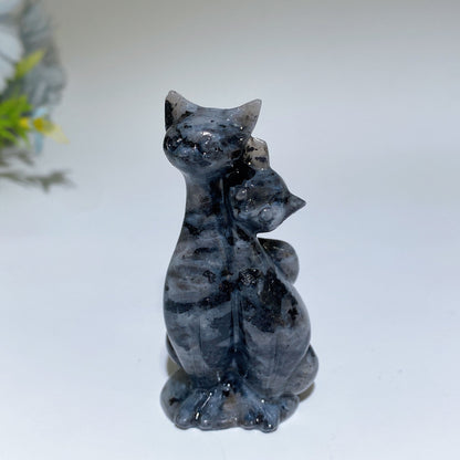 2.5" Crystal Cats Carving Crystal Healing Bulk Wholesale