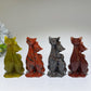 2.5" Crystal Cats Carving Crystal Healing Bulk Wholesale