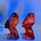 2.3" Crystal Owl Carving Crystal Healing Bulk Wholesale