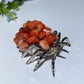 2.4" Crystal Chips Metal Spider Free Form Crystal Healing Bulk Wholesale