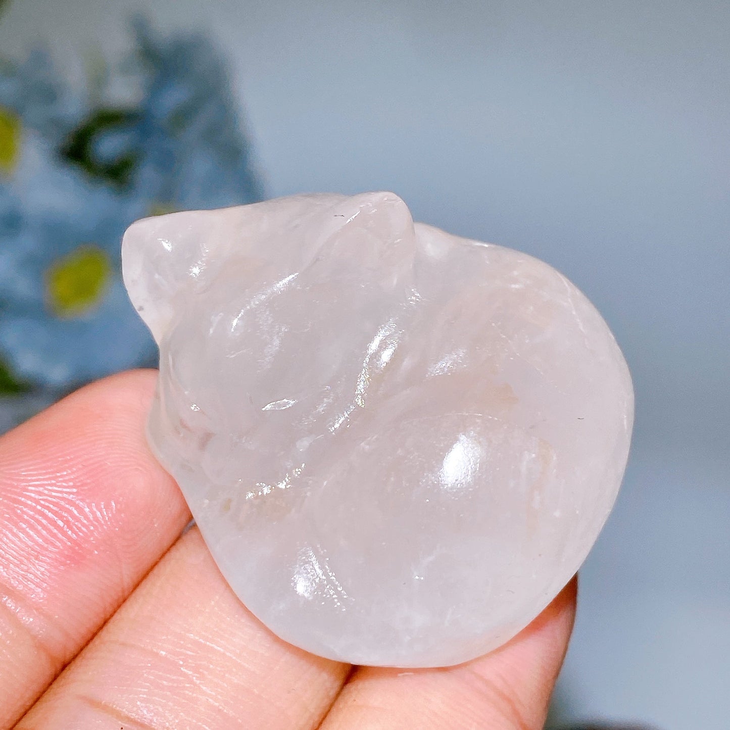 1.4" Crystal Cat Carving Crystal Healing Bulk Wholesale