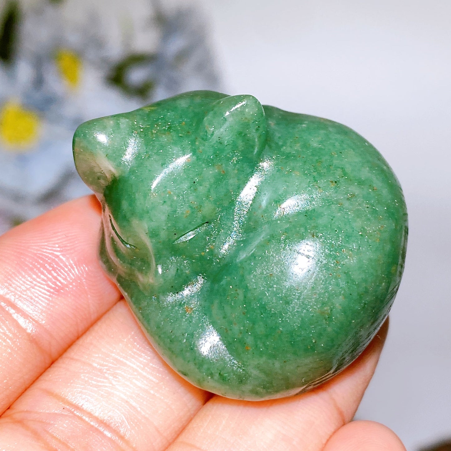 1.4" Crystal Cat Carving Crystal Healing Bulk Wholesale