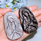 2.1"-2.7" Silver Obsidian Maria Slab Carving Crystal Healing Bulk Wholesale