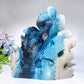 16cm Large Unique Trolleite Coral Fish Carving Crystal Healing Bulk Wholesale