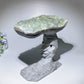 Large Unique Green Quartz Moon Face Carving Crystal Healing Bulk Wholessale