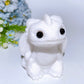 3.6"-3.9" White Jade Carving Crystal Healing Bulk Wholesale