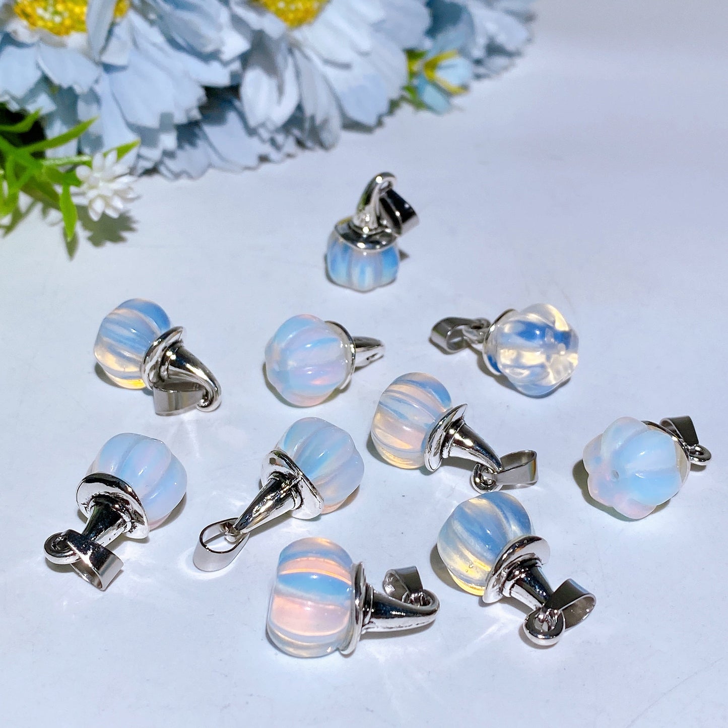 Crystal Pumpkin Pendant Crystal Healing Bulk Wholesale