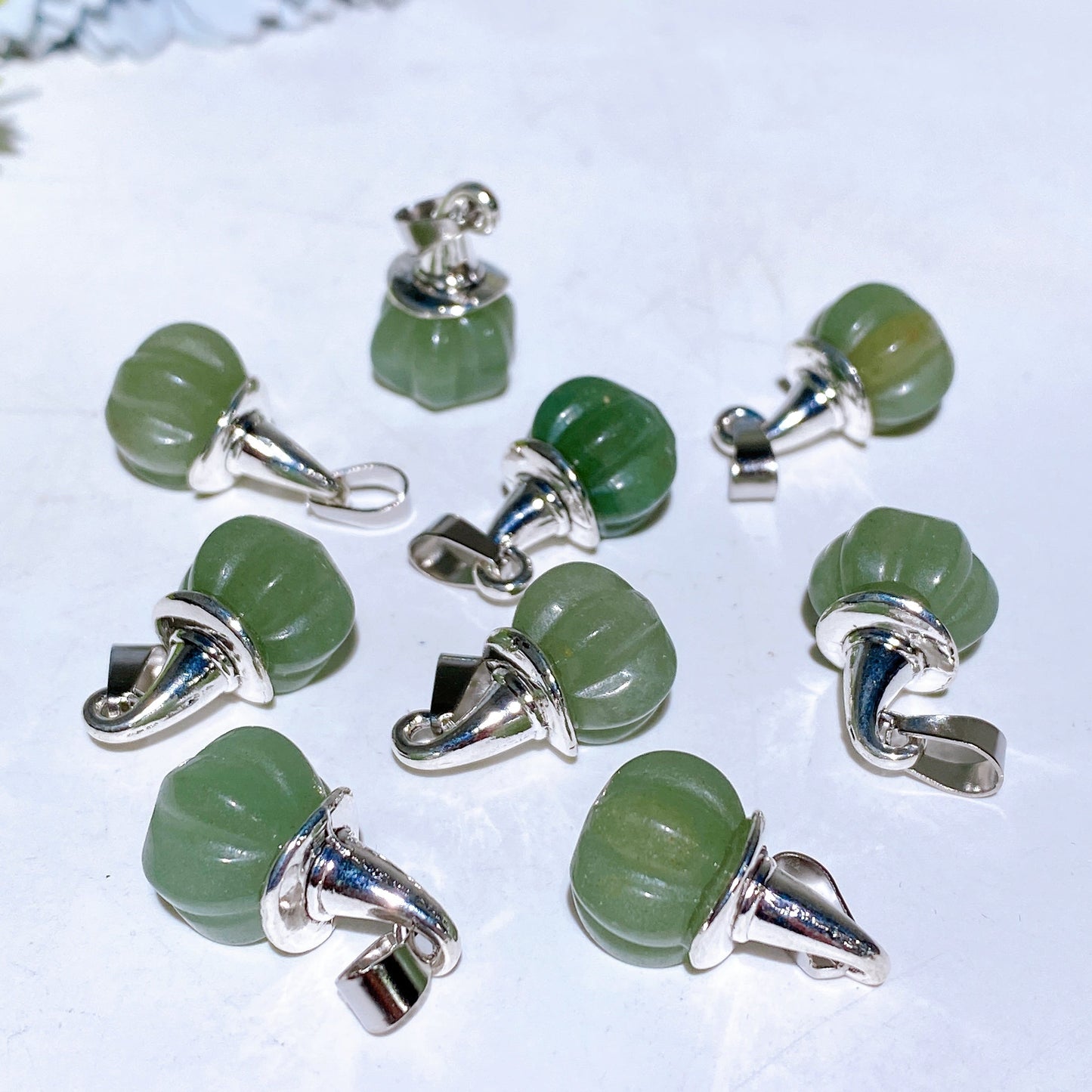 Crystal Pumpkin Pendant Crystal Healing Bulk Wholesale