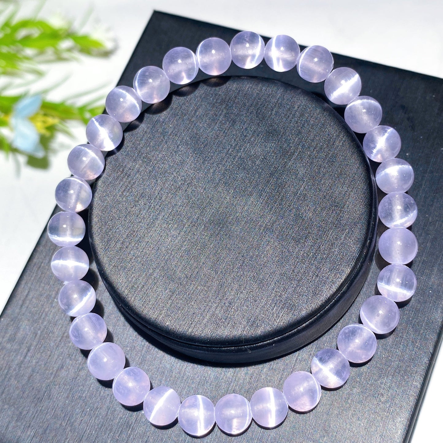 6mm Selenite Bracelet Crystal Healing Bulk Wholesale