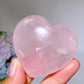 2.0"-2.3" Rose Quartz Heart Carving Crystal Healing Bulk Wholesale