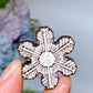 1.4" Crystal Snowflake Carving Crystal Healing Bulk Wholesale