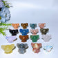 1.5" Crystal Stitch Carving Crystal Healing Bulk Wholesale