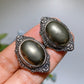 Copper Silver Plated Pyrite Ring Crystal Healing Bulk Wholesale