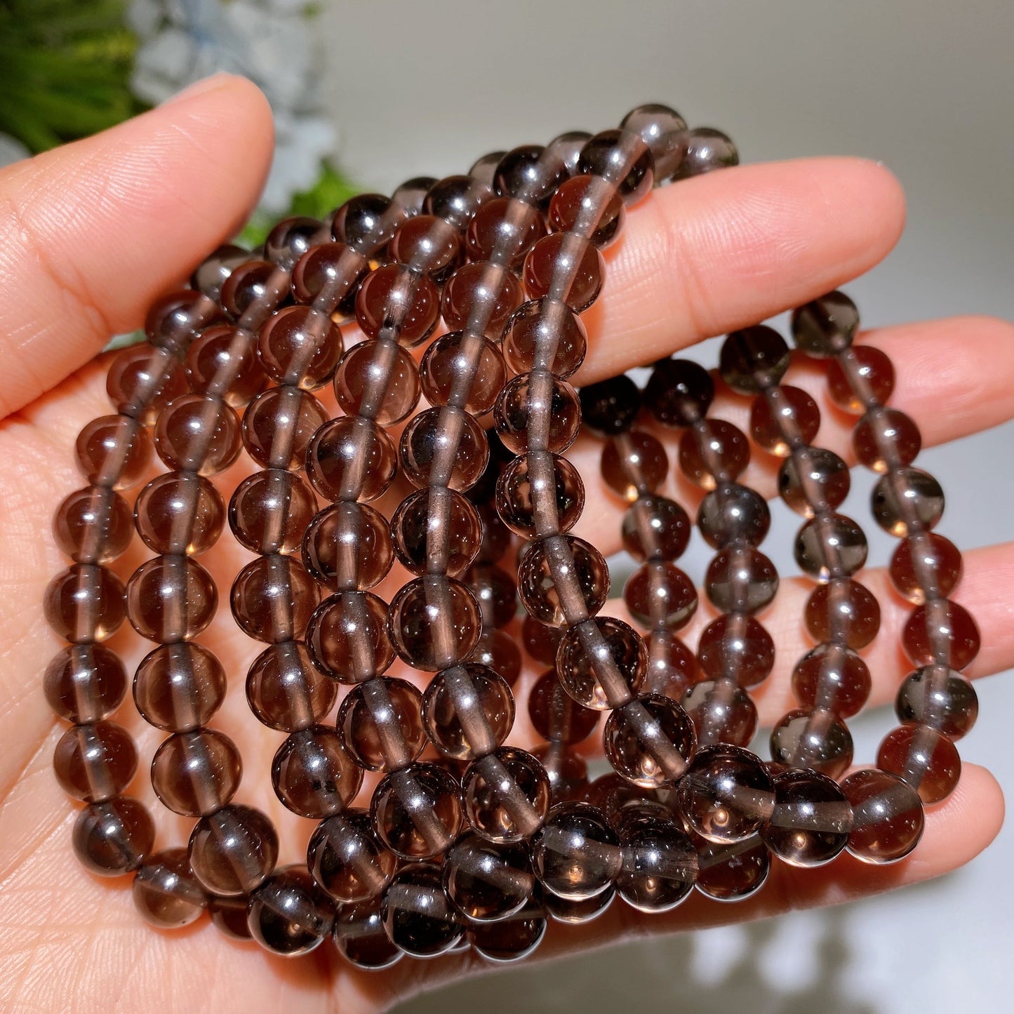 8mm Apache Tears Bracelet Crystal Healing Bulk Wholesale