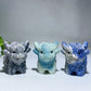 3.2" Crystal Cattle Carving Crystal Healing Bulk Wholesale