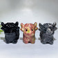 4.2"-4.6" Crystal Cattle Carving Crystal Healing Bulk Wholesale