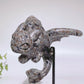 UV Reactive Yooperlite Toothless Carving with Stand Crystal Healing Bulk Wholesale