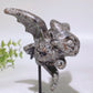 UV Reactive Yooperlite Toothless Carving with Stand Crystal Healing Bulk Wholesale