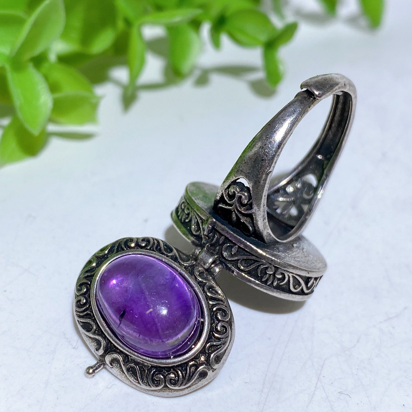 Crystal Poison Ring Crystal Healing Bulk Wholeasale