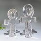 13-18cm Clear Quartz Anka Carving Crystal Healing Bulk Wholesale