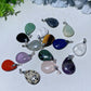 1.0" Mixed Crystal Water Drop Pendant Bulk Wholesale