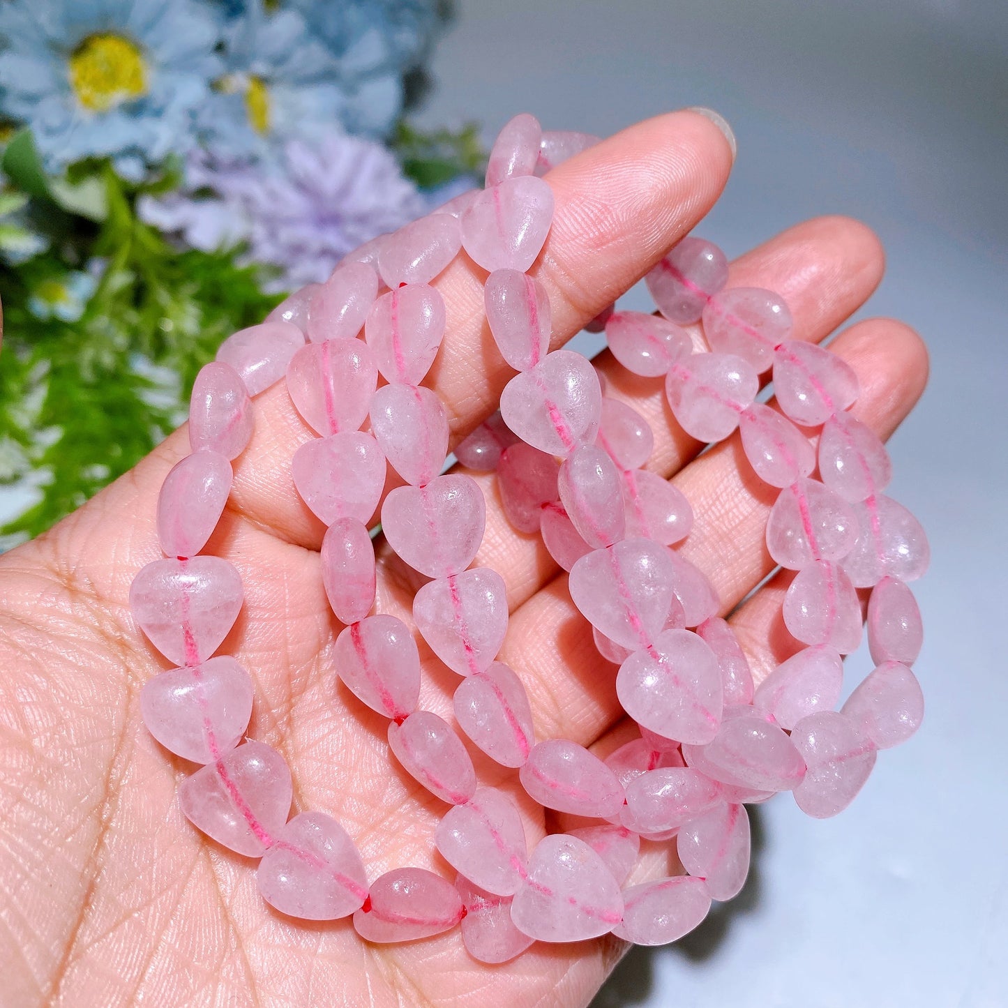 Crystal Heart Bracelet Crystal Healing Bulk Wholesale