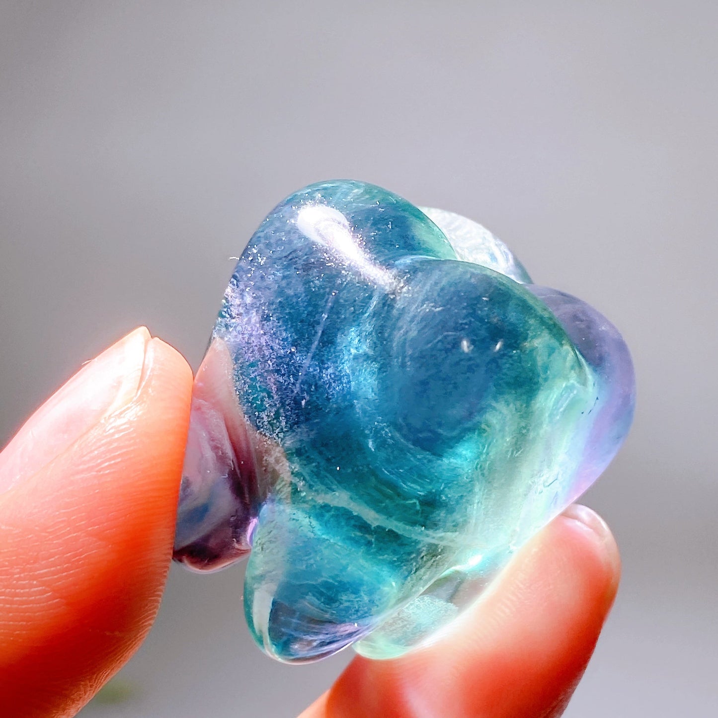 1.2" Fluorite Tooth Carving Crystal Healing Bulk Wholesale