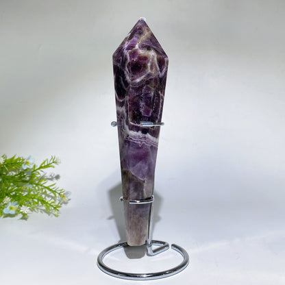 18-20cm Dream Amethyst Wand with Stand Crystal Healing Bulk Wholesale