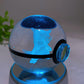 3D Inner Carving Crystal Pokemon Glass Sphere with Colorful Lamp Stand Crystal Healing Bulk Wholesale
