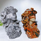 18cm Picasso Stone Jade Medusa Carving Crystal healing Bulk Wholesale