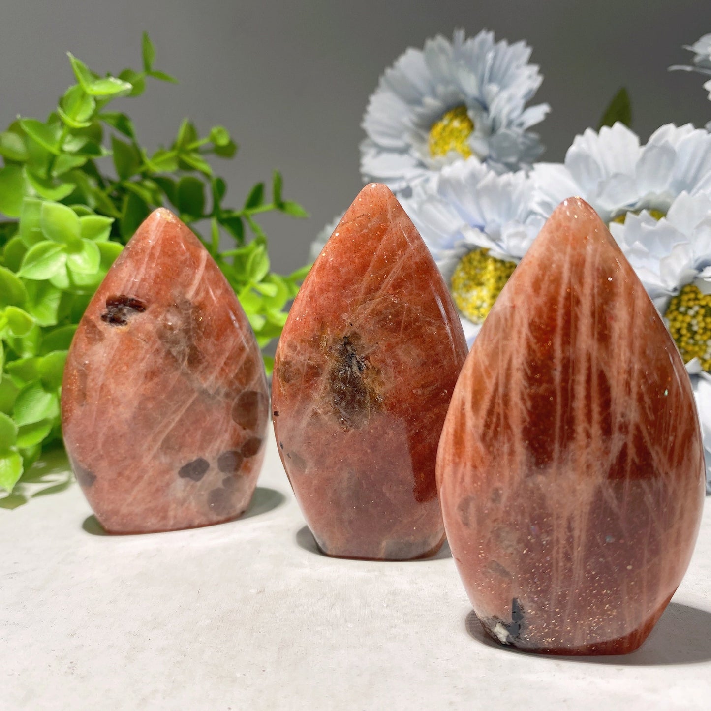 2.5"-3.3" Golden Sunstone Free Form Bulk Wholesale