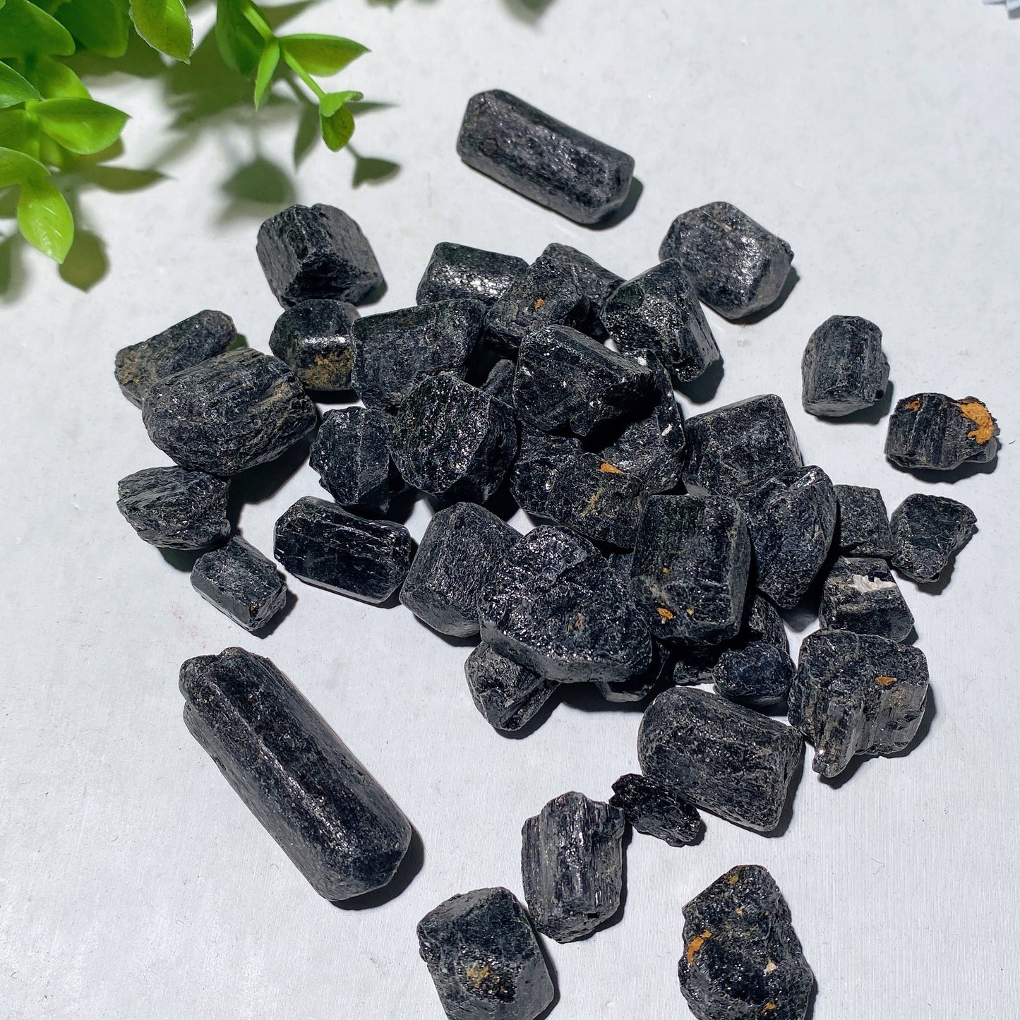 10mm-30mm Black Tourmaline Chunks Bag Bulk Wholesale