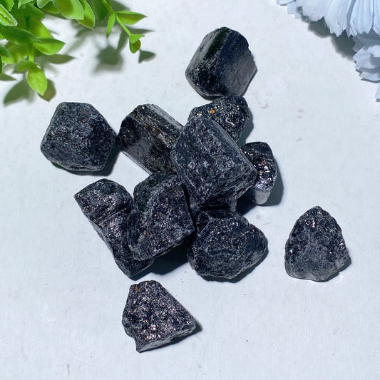 10mm-30mm Black Tourmaline Chunks Bag Bulk Wholesale