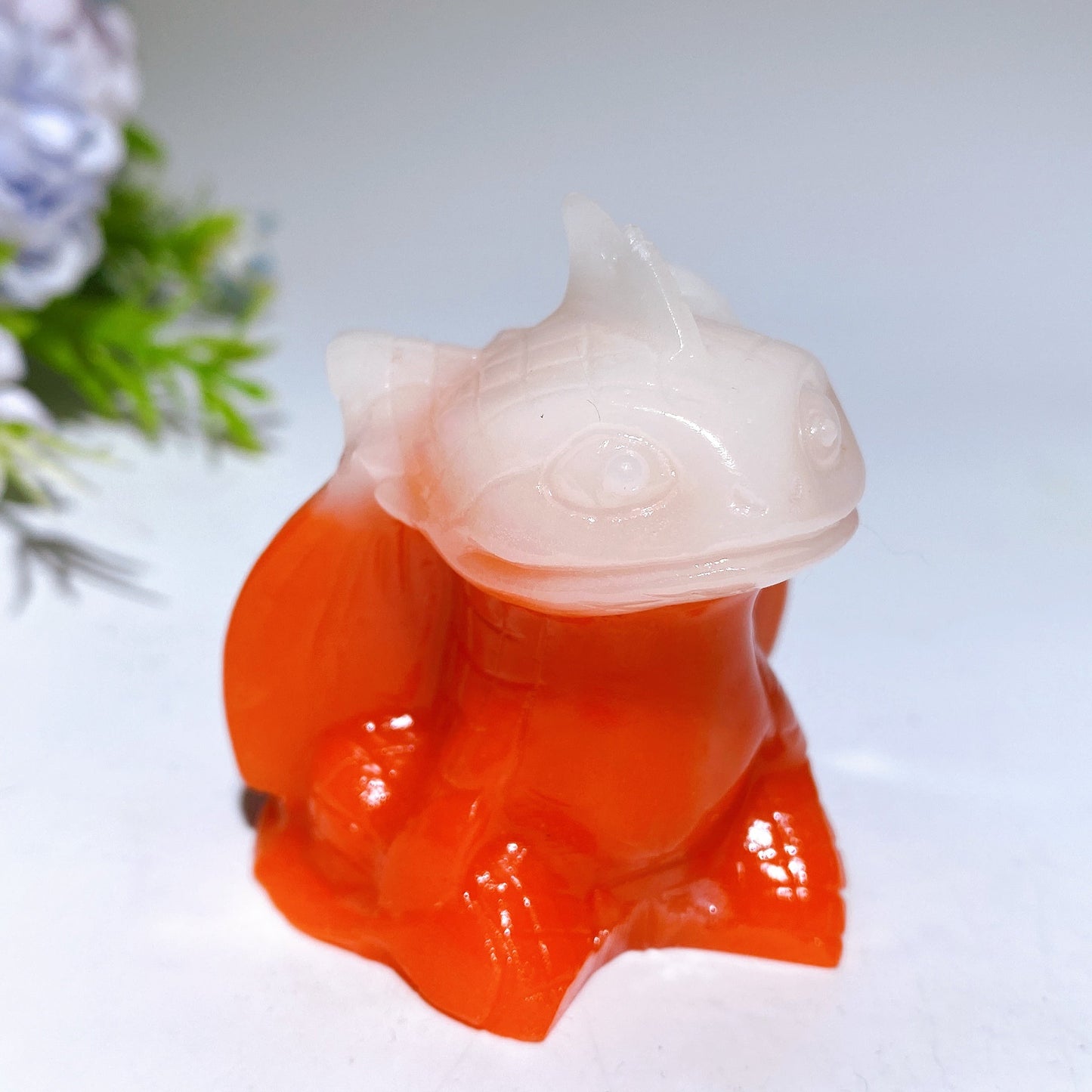 3.3" Luminous Mermaid Carving Crystal Carving Bulk Wholesale