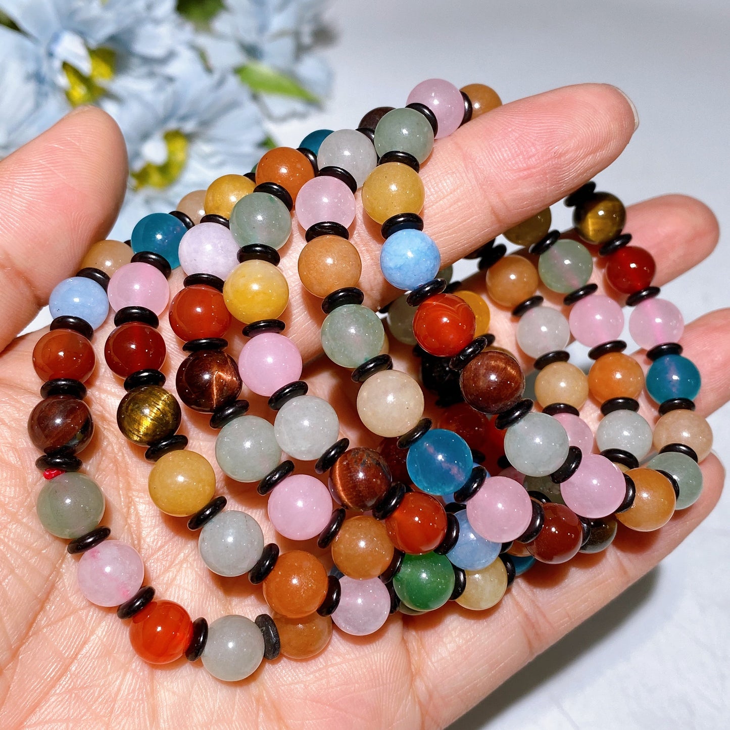 8mm Crystal Bracelet Crystal Healing Bulk Wholesale