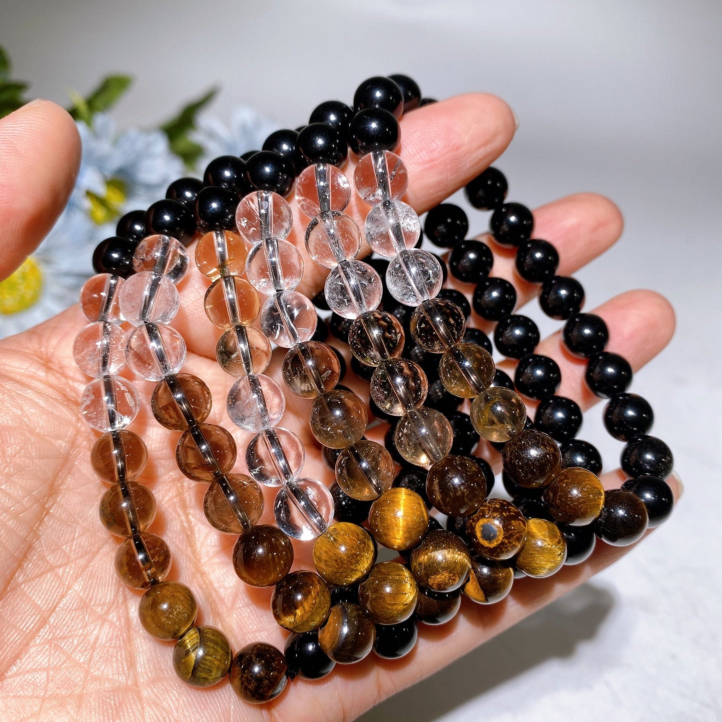 8mm Crystal Bracelet Crystal Healing Bulk Wholesale