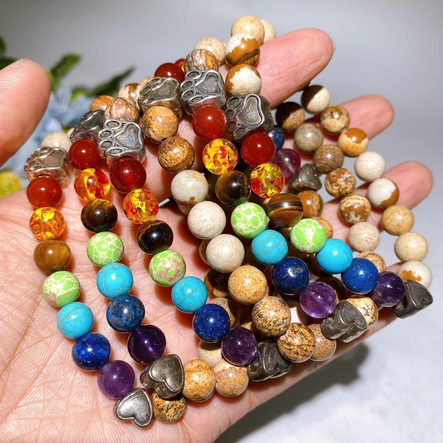 8mm Crystal Bracelet Crystal Healing Bulk Wholesale