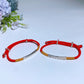 Silver Golden Tibetan Red String Bracelet Crystal Healing Bulk Wholesale